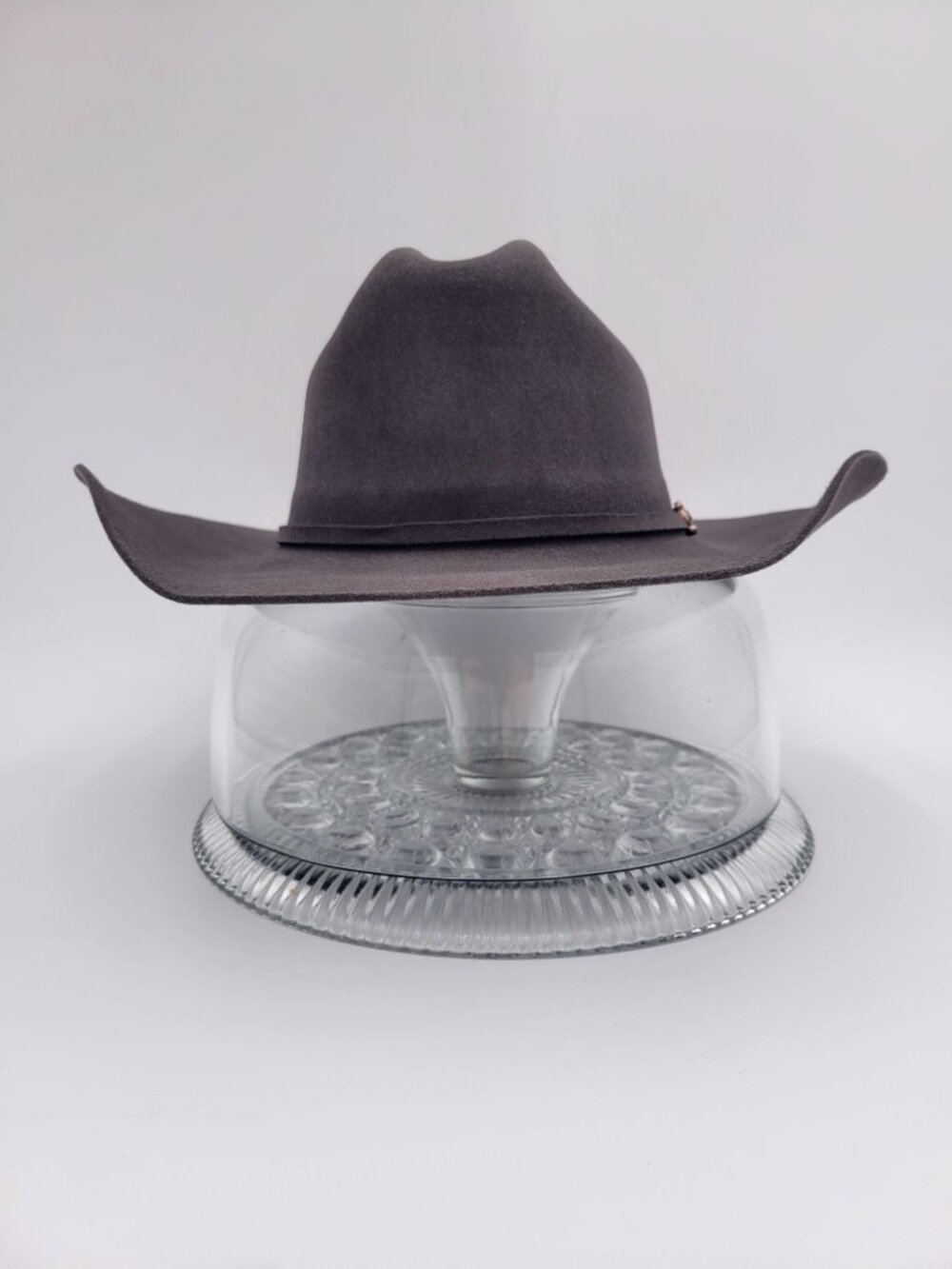 George Strait Stetson Logan 7 1/8 Western Cowboy Hat Wool Felt Long Oval 25 Char - Picture 1 of 10